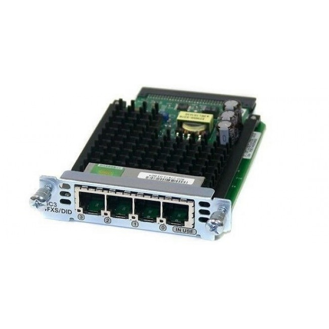 Cisco VIC3-4FXS/DID Cisco VIC3-4FXS/DID
